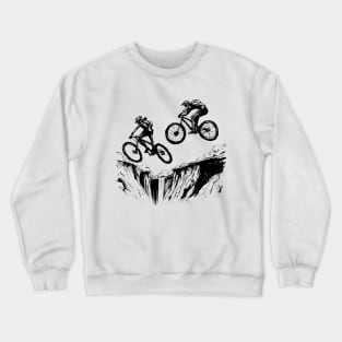 Bike Chase Crewneck Sweatshirt